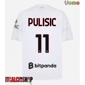 AC Milan Christian Pulisic #11 Seconda Maglia 2026-27 Manica Corta